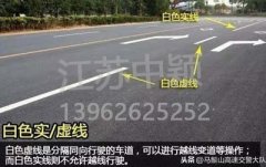 道路交通標(biāo)線圖文講解，僅花1分鐘讓你快速看懂，再也不會被違章扣分