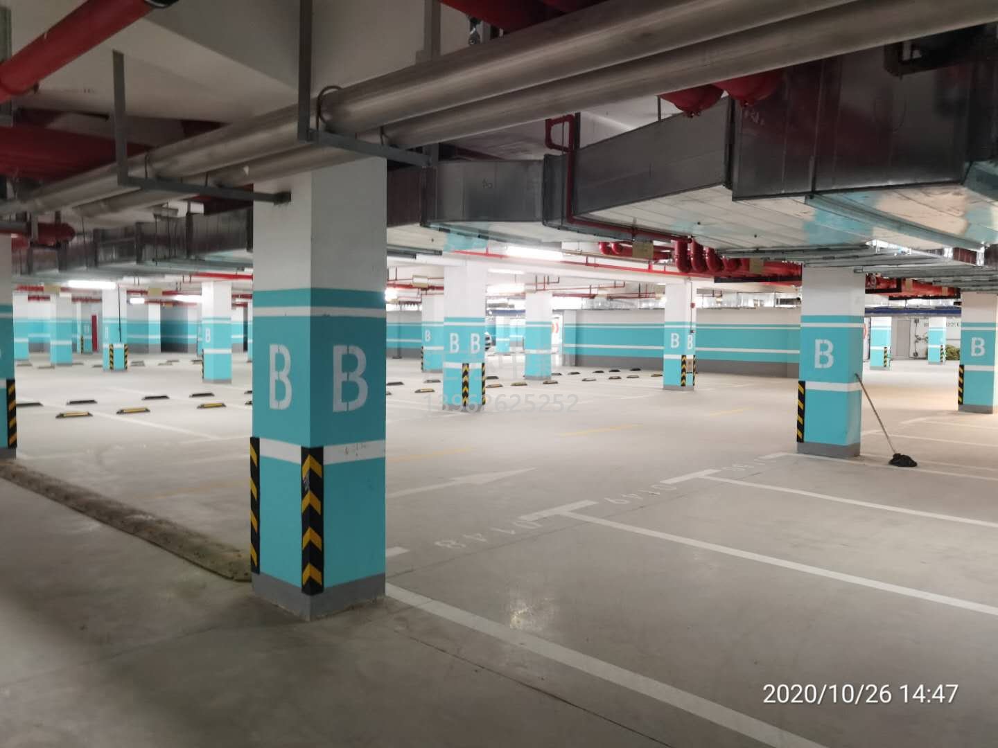 徐州停車場車庫劃線施工流程知道多少？徐州地下車庫停車位劃線怎么施工？